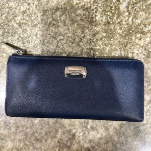 Michael Kors Navy Wallet used